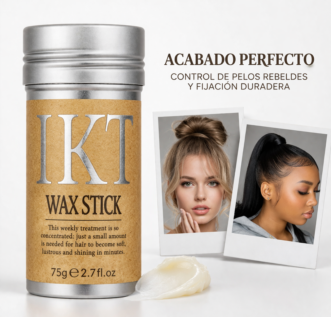 ✨ Cera en Barra Antifrizz – Control total en segundos
