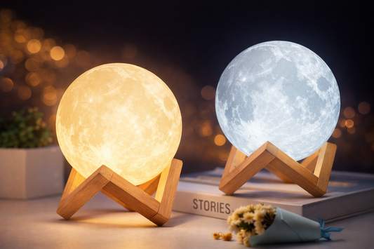 Lampara Luna 3D✨