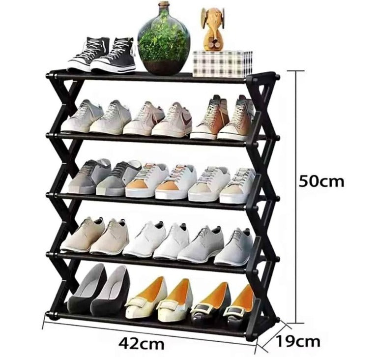 👟 Organizador de Zapatos en X – Práctico y Ahorra Espacio