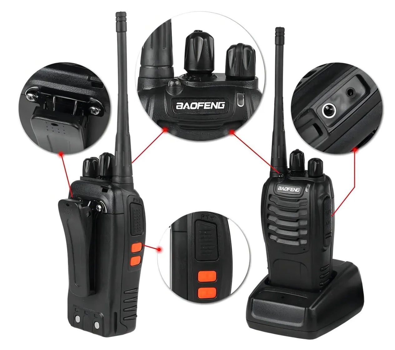📡🔊 Radio Walkie Talkie – Comunicación clara y sin límites