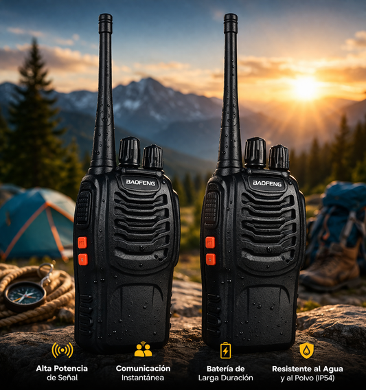 📡🔊 Radio Walkie Talkie – Comunicación clara y sin límites